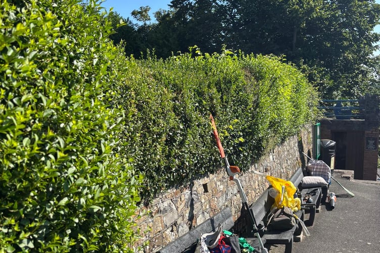 Sport Pembrokeshire supported Haverfordwest Tennis Club this summer as part of its annual Task Force Day 2026, helping to improve the club’s grounds through hedge cutting, weeding and strimming.