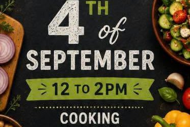 Cooking demo Tenby Project