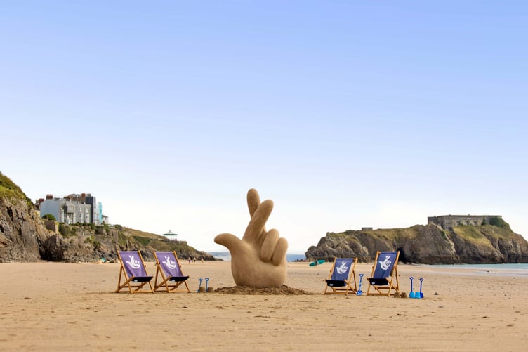 Tenby was listed in Britain’s top 3 summer coastal towns National Lottery hotspots