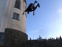 Charity condemns Tenby tombstoning glamourisation