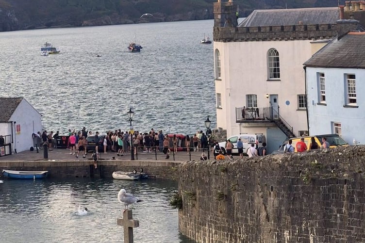 Pembrokeshire Council have sought ways to try and prevent youths from accessing the harbour pier during high tides,