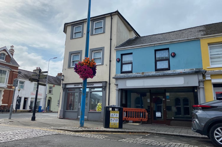 48 Dimond Street, Pembroke Dock, where the mobility scooter and powerchair centre will be opening later in the year