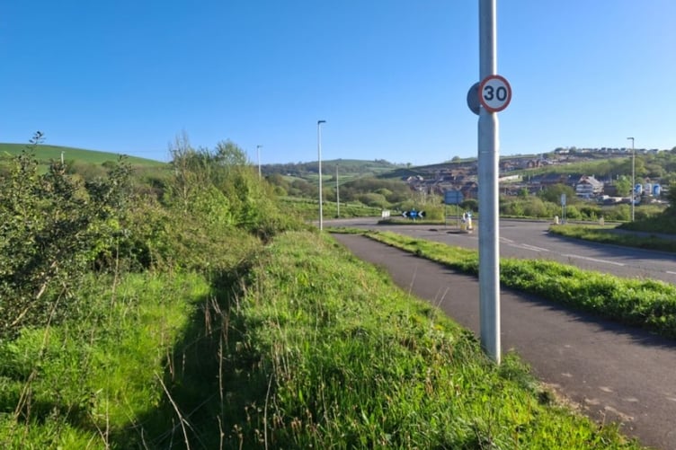 Pendre
The 84-home development is planned off Ffordd Pendre, pictured here (Carmarthenshire Council and free for use)