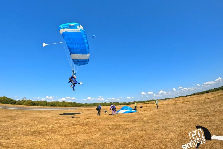 Making the landing