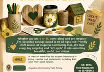 Craft and repair in Tenby on Saturday, September 12
