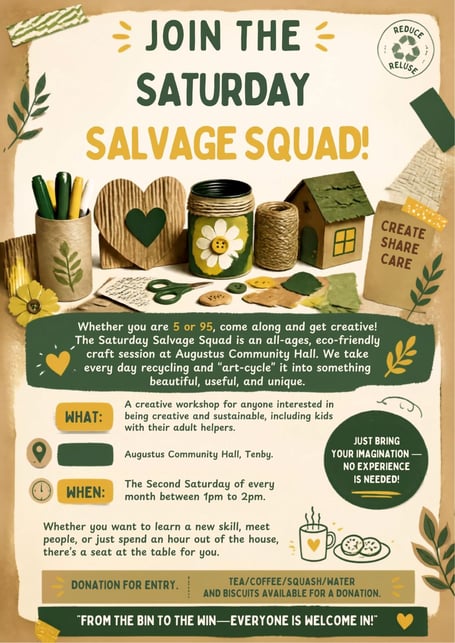 Tenby Saturday Salvage Squad poster