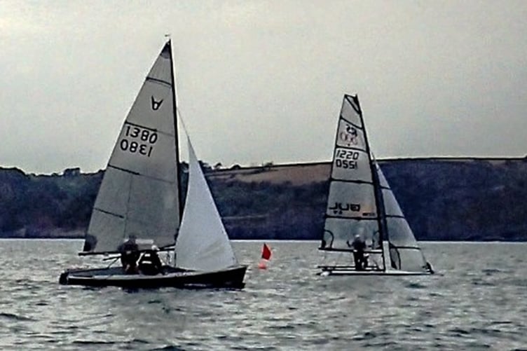 Midweek racing in Tenby