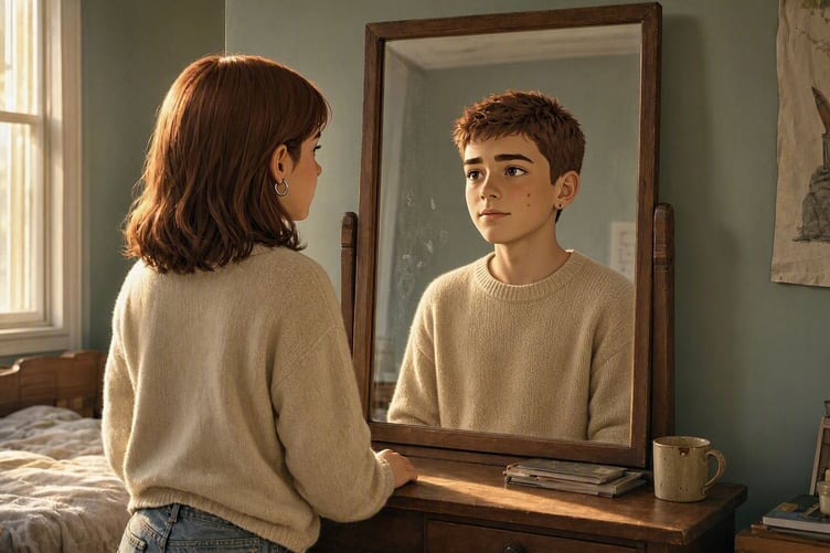 Girl thinks herself a boy