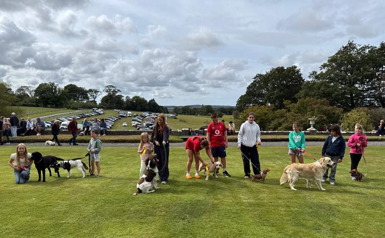 An enjoyable novelty dog show took place on Bank Holiday Monday, August 31 at Cresselly House.