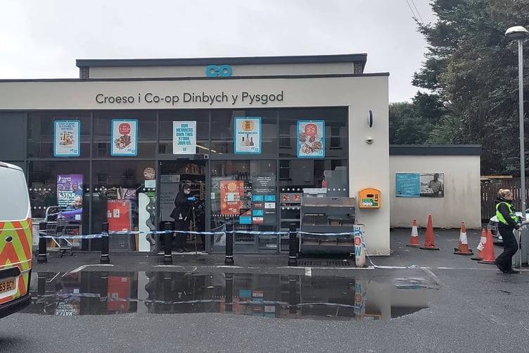 Dyfed-Powys Police is appealing for information following reports of a burglary at Tenby’s Co-op store over the August Bank Holiday weekend.