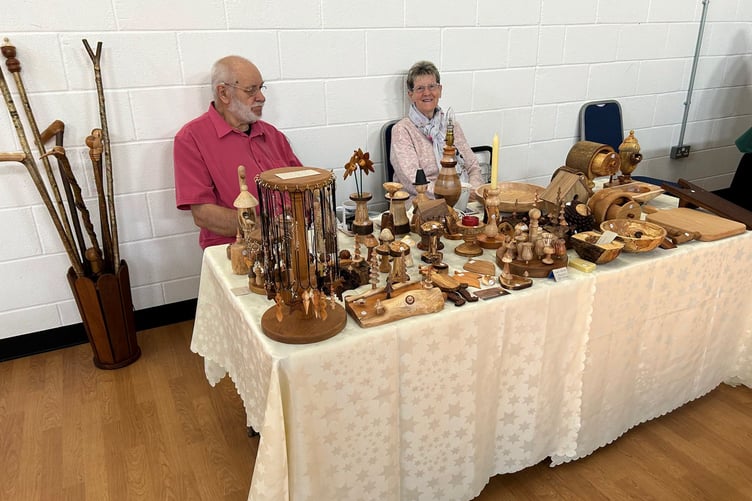 Woodturning stall