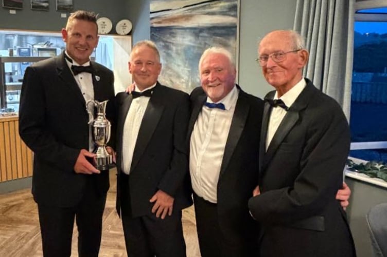 Nick Allen, Chris Hughes, Chris Beecher and Geoff Childs