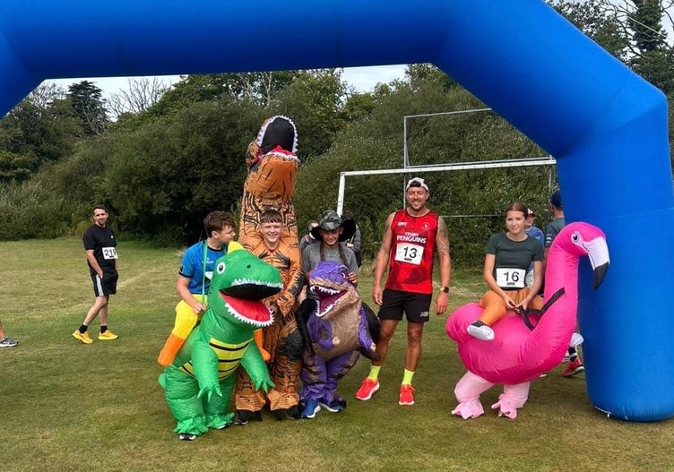 The annual Dash for Ash 5K race in Kilgetty raised over £4,500 for charity,