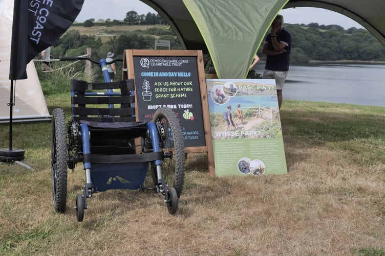 Pembrokeshire wheelchair