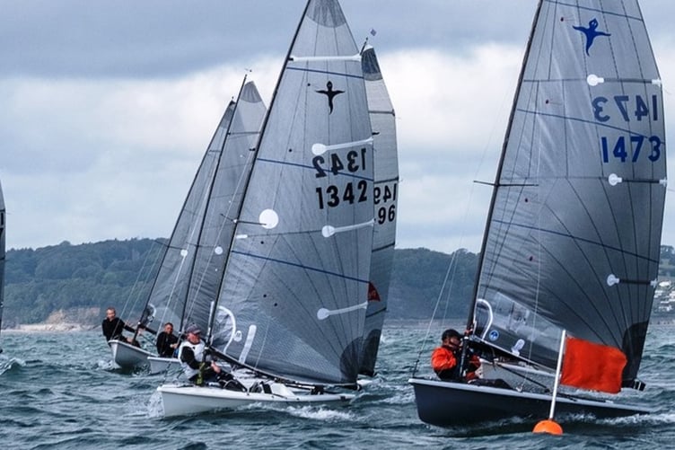 The Phantom Class National Championships in Tenby