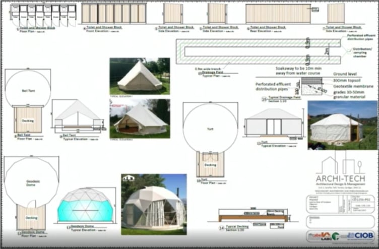 Zoe Delaney is seeking permission for a change of use of land to a tourism site of two geodesic domes, two yurts and two bell tents on land north of Cwm Plysgog, Cilgerran. Picture: Pembrokeshire C