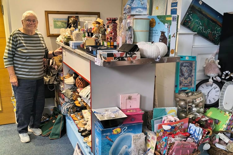 Mary’s bric-a-brac stall sells a vast array of items at pocket money prices: nothing is over £5.