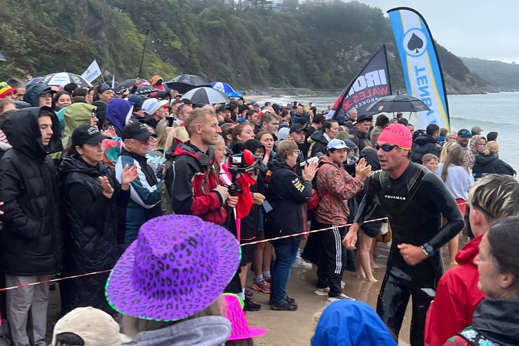 Ironman Wales Tenby swim