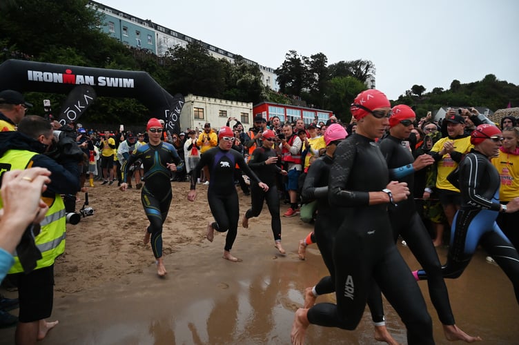 Ironman wales swim 2026