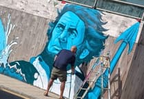 Moby Dick-inspired street art transforms Fishguard ahead of festival