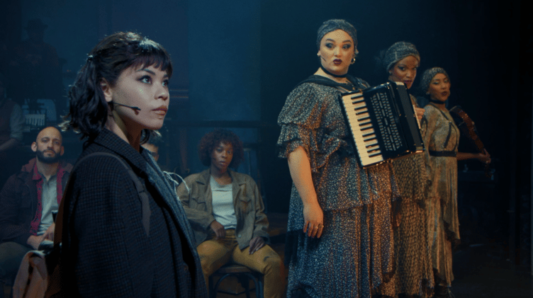 Experience the award-winning Hadestown: The Musical on screen at the Torch Theatre this October, featuring the original Broadway cast.
