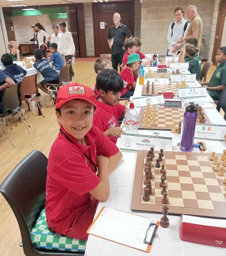 Pembrokeshire Chess Club member Henry Burton enjoyed a fantastic experience in Limerick, Ireland playing for Wales on Board 1 in the Glorney Cup over the summer.
