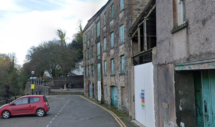 The former Snooker Club, Quay Street, Haverfordwest.