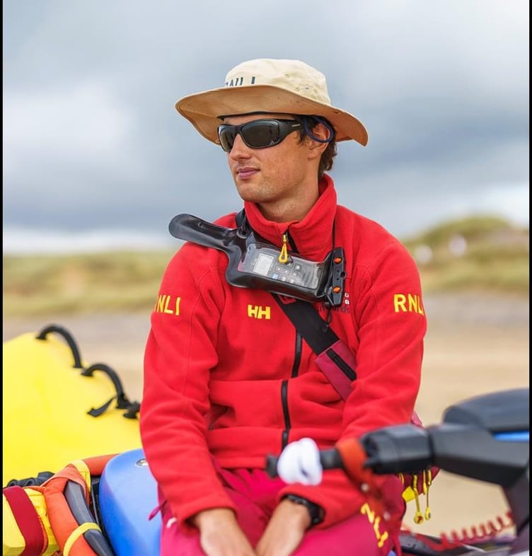 Jed Pembrokeshire lifeguard