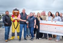 Pembrokeshire business raises £16,000 for RNLI