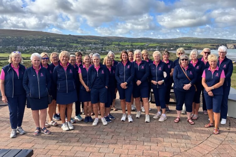 Tenby Golf Club ladies section enjoyed a good day at Newport Links Golf Club