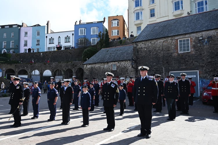 Sunday, September 27 was a very special day for Tenby Sea Cadets - as they were given the Freedom of the Town!