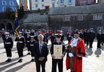 Tenby Sea Cadets celebrate 75 years with Freedom honour