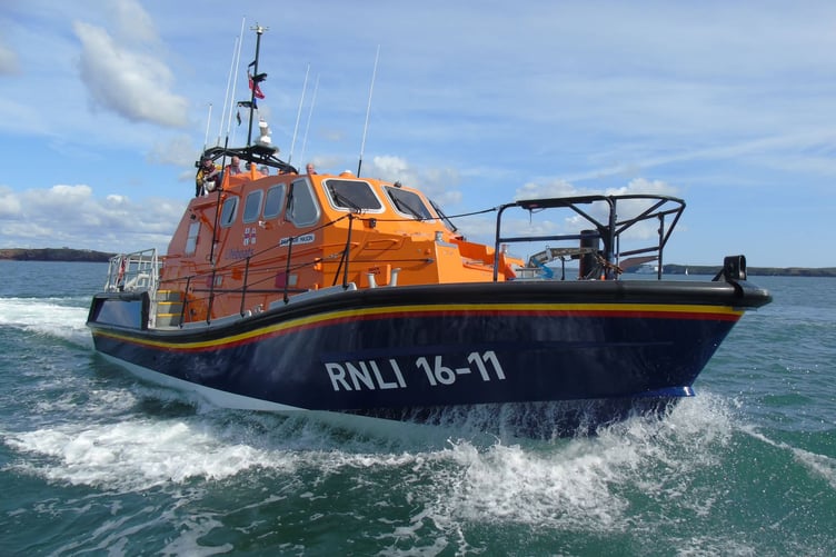 Angle RNLI’s All-Weather Lifeboat, the Tamar Class ‘Mark Mason’