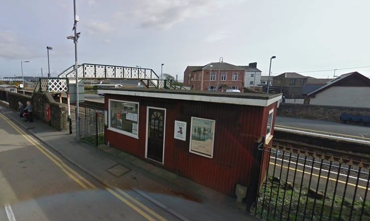 Pembrey and Burry Port Station, Carmarthenshire, where a new 'turnback' upgrade is proposed allowing trains to reverse direction.