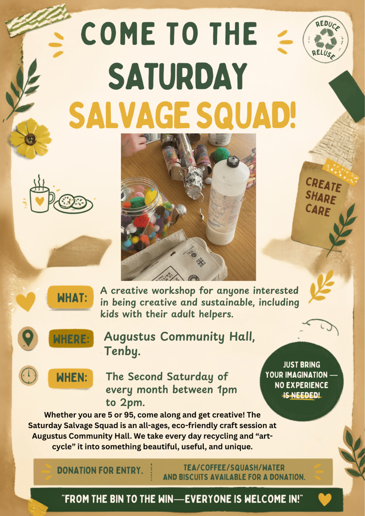 Saturday Salvage Squad poster