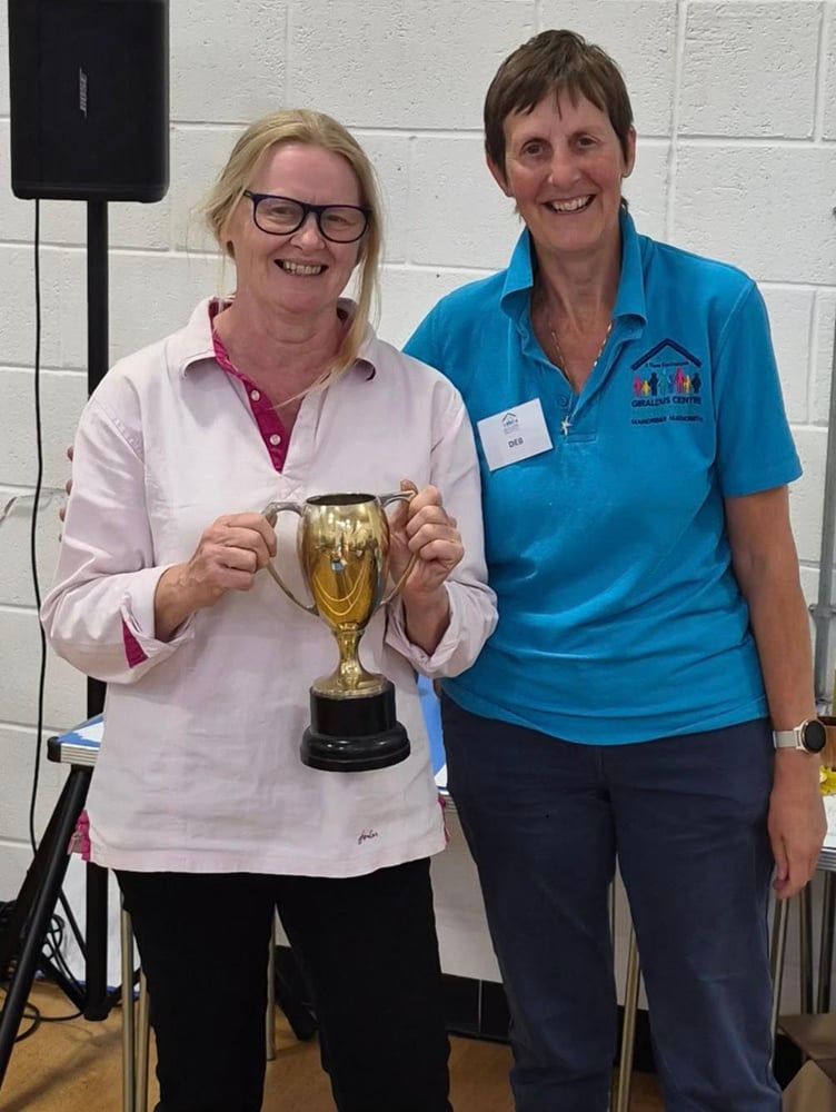 ‘Best in Show’ cup went to Sian Cromwell
