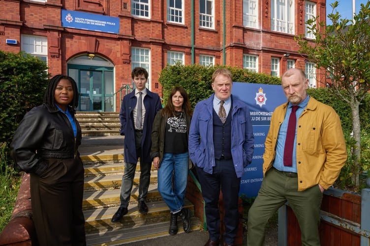 First look at 'The Last Detectives' set in Tenby