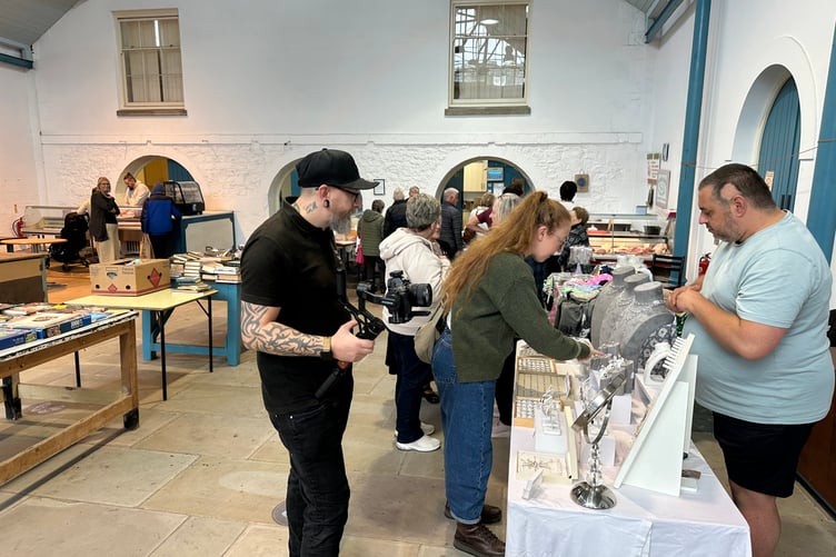 New traders are taking the opportunity of Pembroke Dock Market’s attractive rates and helping to bring the space back to life.