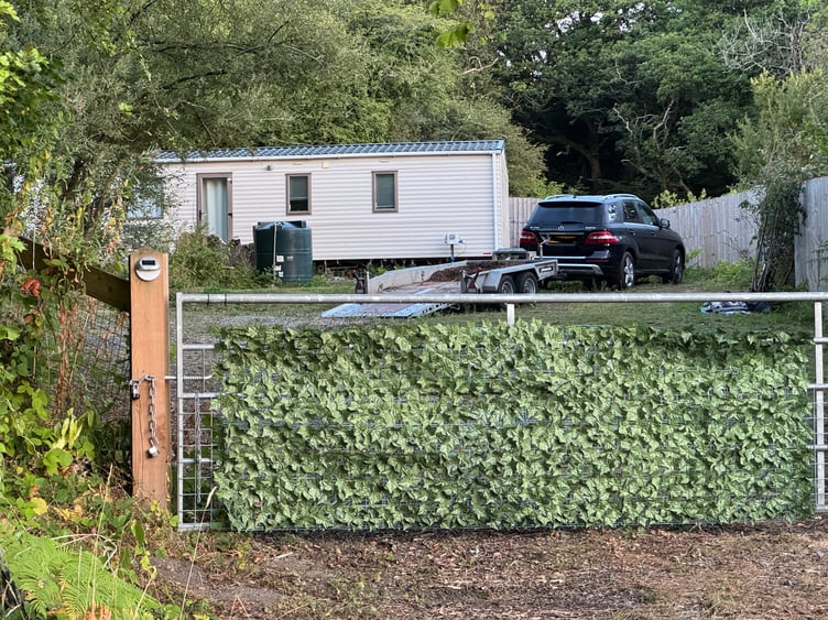 Saundersfoot traveller site