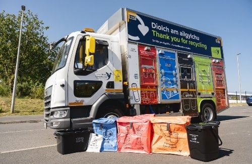 Carmarthenshire County Council recycling service