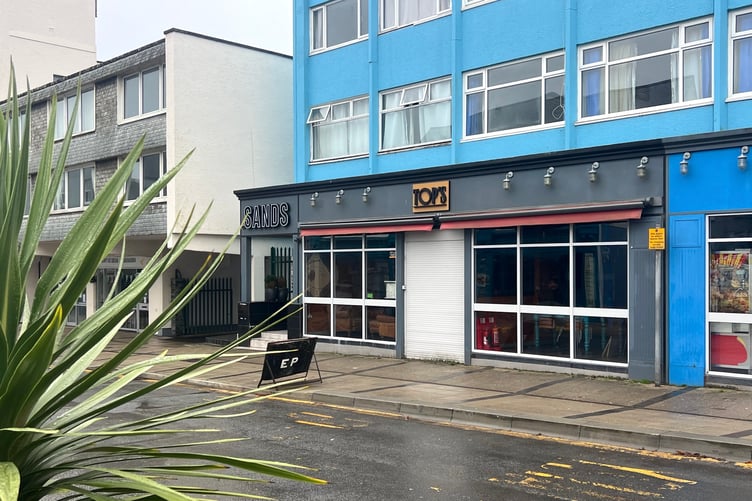 Sands nightclub located on Saundersfoot's Milford Street