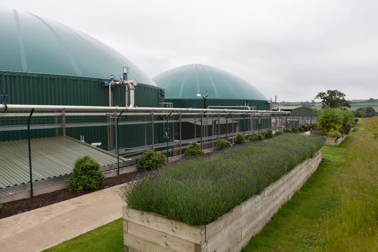 Biomethane production at Wyke Farm