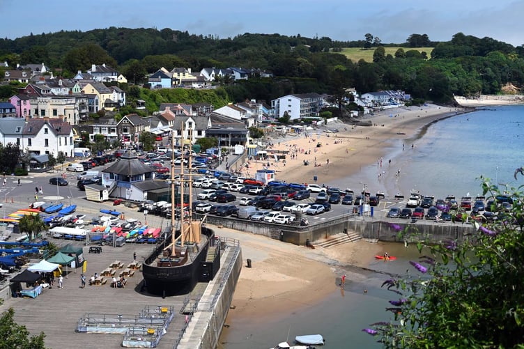 The seaside village of Saundersfoot