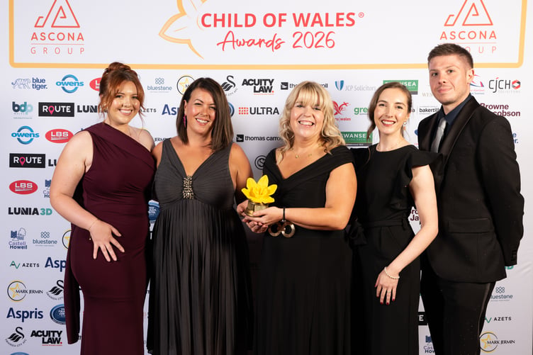 Picking up the ‘Outstanding Charity’ award, was The Wallich which has recently partnered with Pembrokeshire County Council to enhance homelessness prevention efforts across communities.