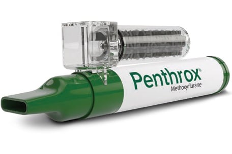 Penthrox painkiller inhaler