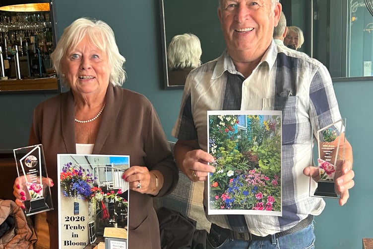 Tenby in Bloom awards 2026