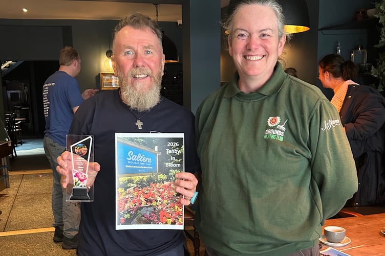 Tenby in Bloom awards 2026