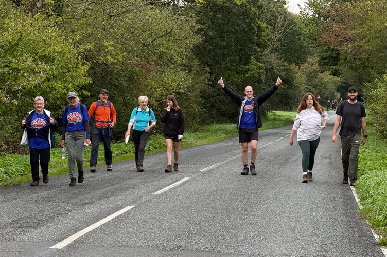 There were familiar faces and new ones at this year’s Pembrokeshire Dawn Walk.