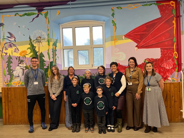 Templeton School mural