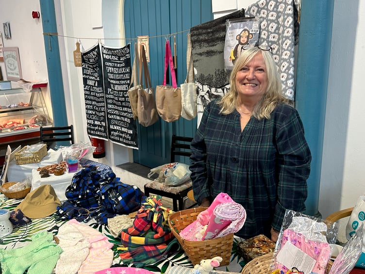 Irene’s ‘Handmade with Love’ stall at Pembroke Dock Market